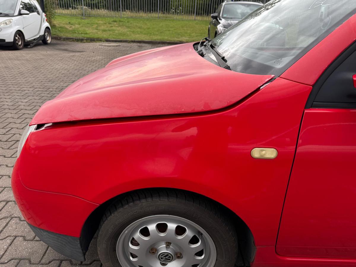 VW Lupo 6E 3L original Kotflügel links LP3G Flashrot BJ99